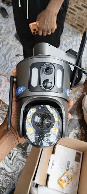 Dual Lens PTZ Solar Camera 8mp