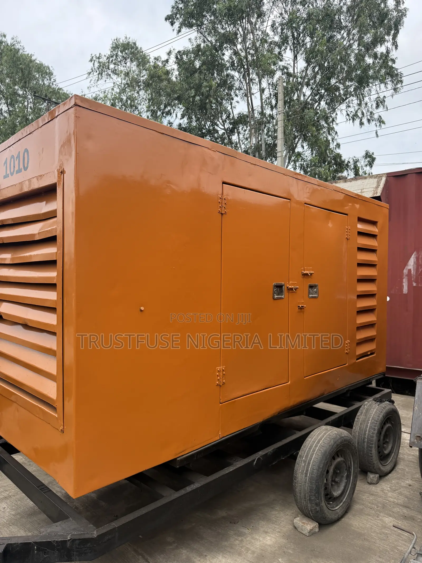 150 KVA Mobile Generator for Rent. Heavy Duty, Soundproof