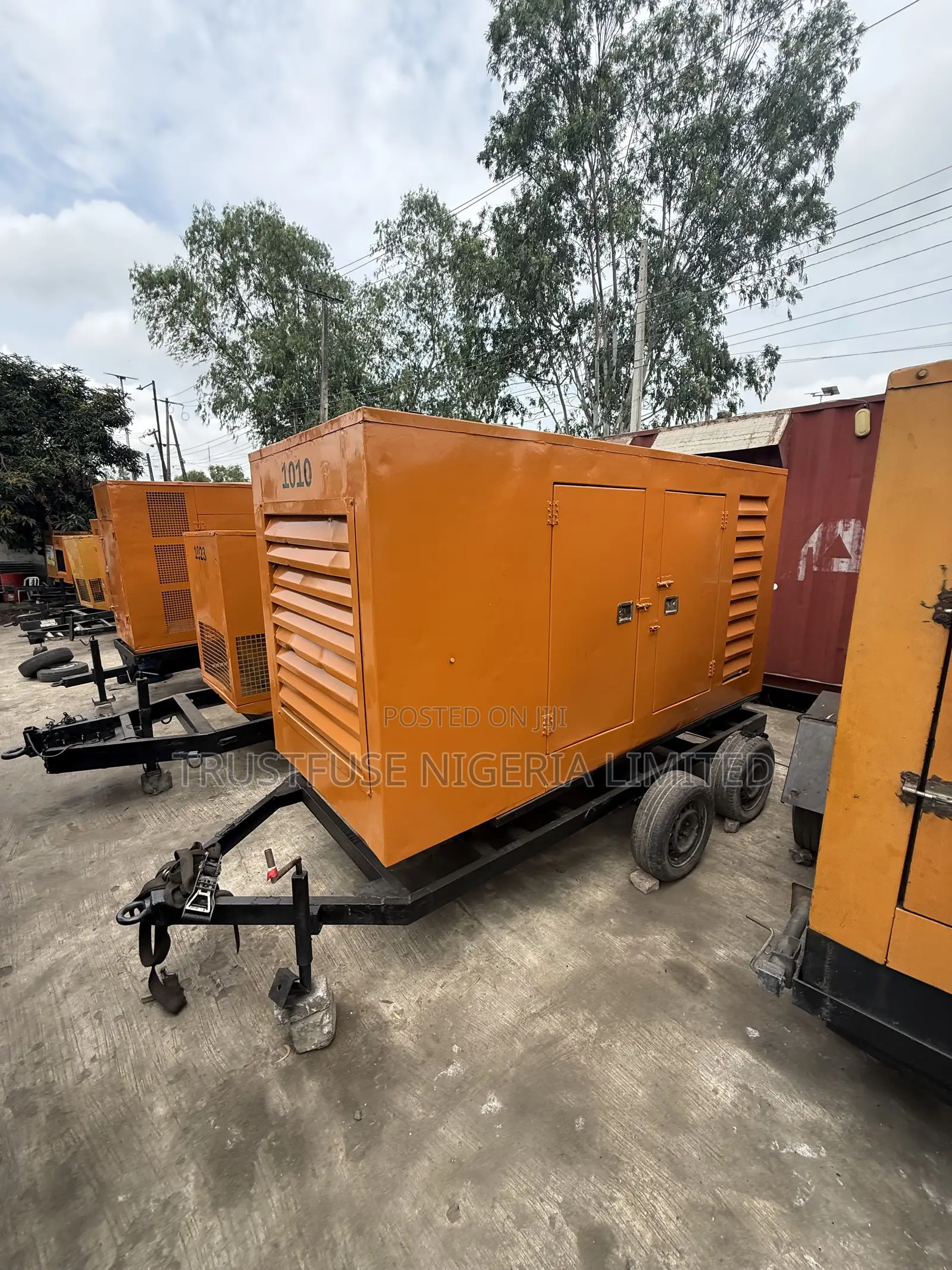 150 KVA Mobile Generator for Rent. Heavy Duty, Soundproof