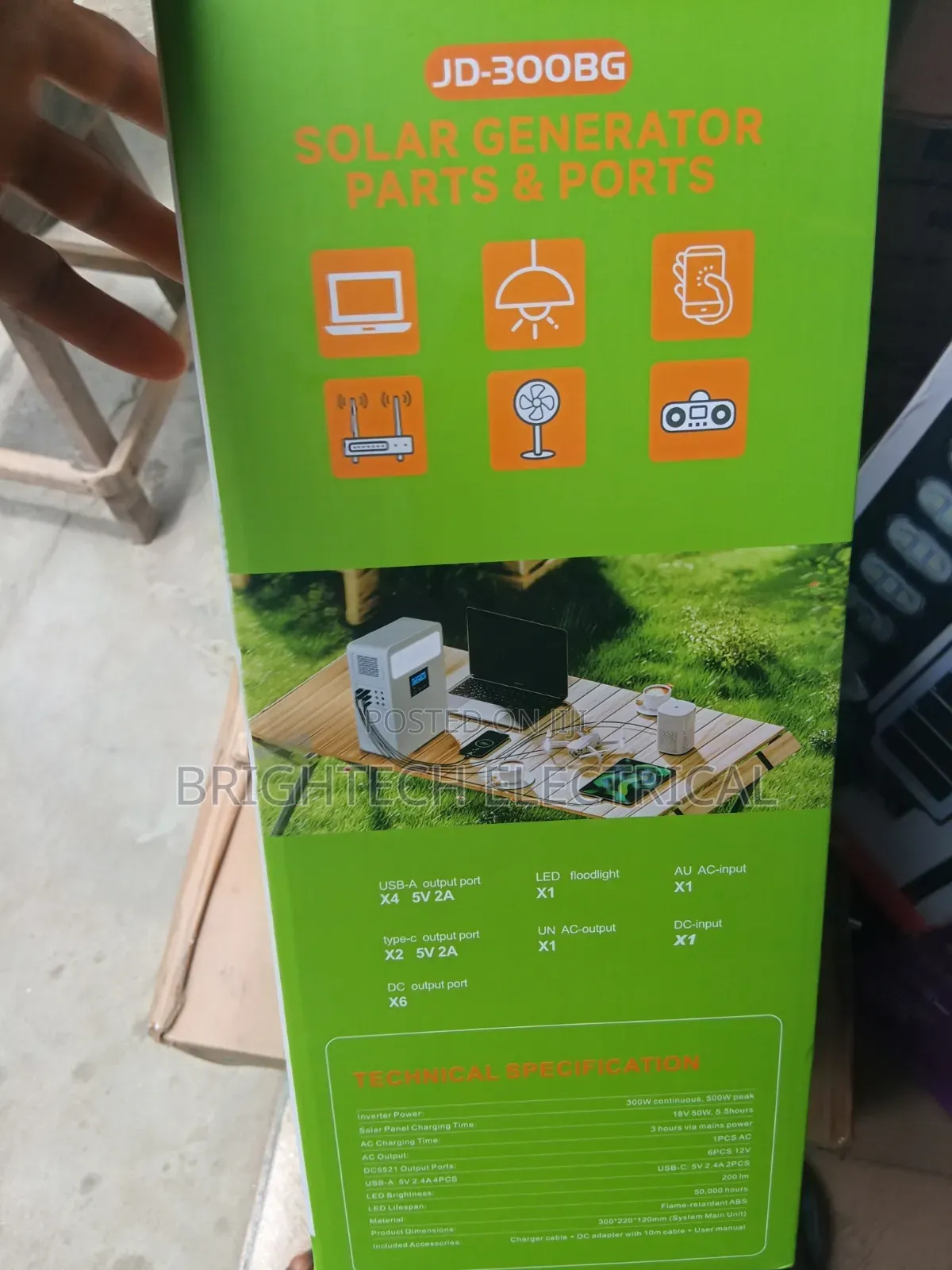 300watts Solar Generator