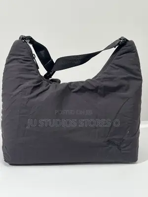 Puma Black Puffer Shoulder Bag