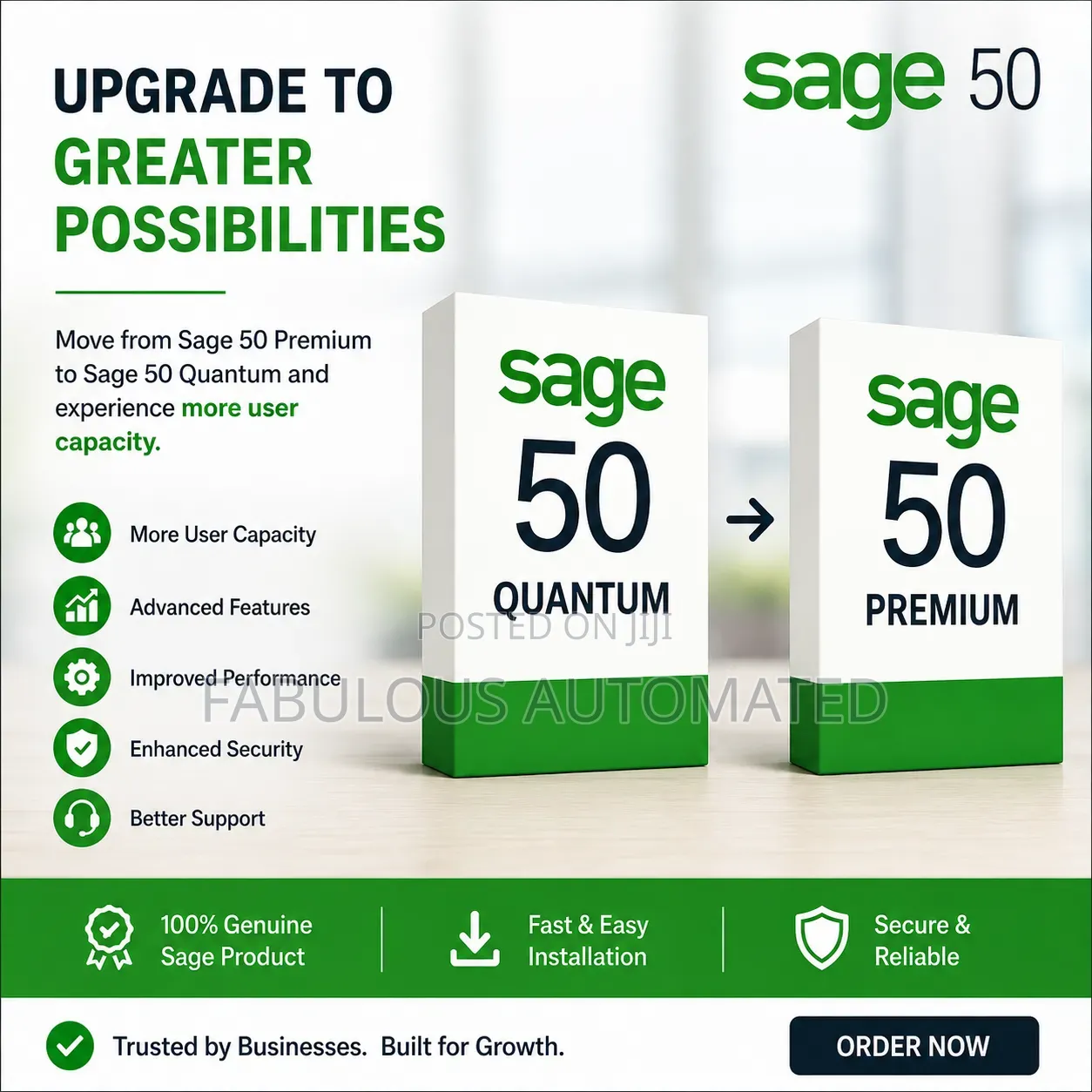 Sage 50 Quantum Accounting 2026 Software (20 Users)