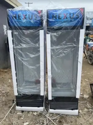Commercial 1-Door Vertical Display Showcase Fridge / Drink Cooler