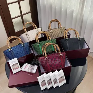 Gucci Handbag With Nail Set Fully Box