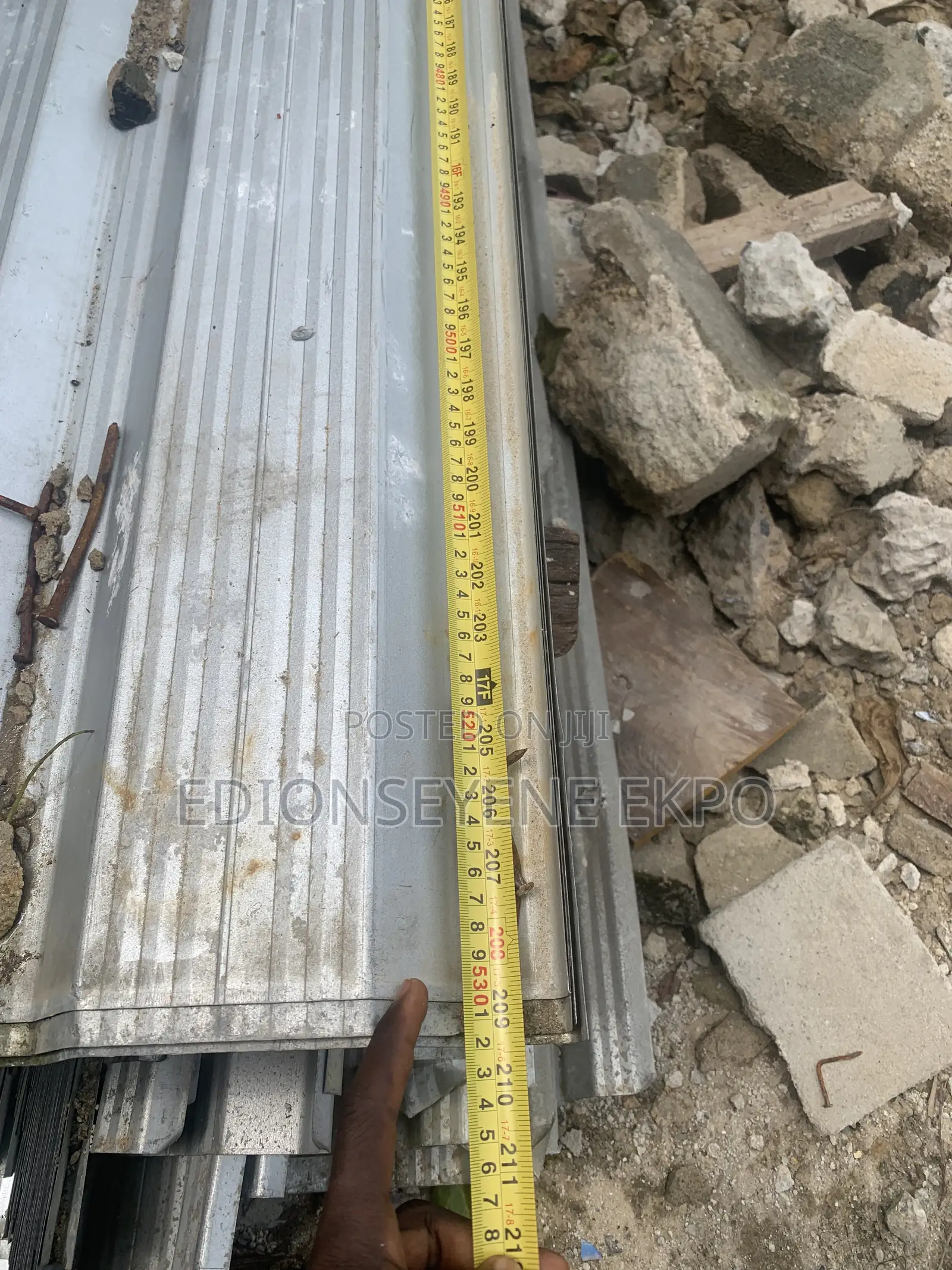 1mm X 1000mm X 5900mmAluminum-Zinc Sheets Per Piece