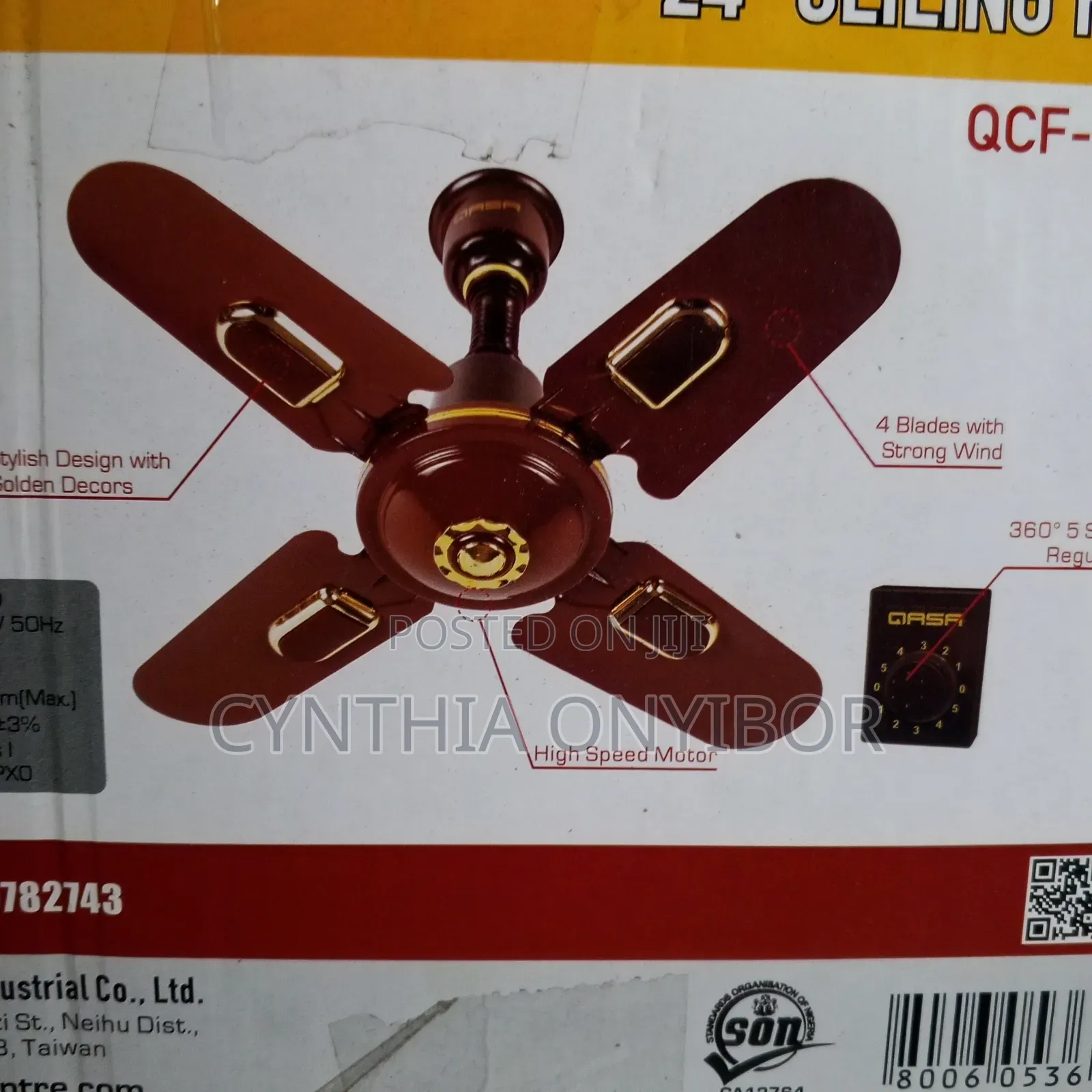 24 Inches Ceiling Fan