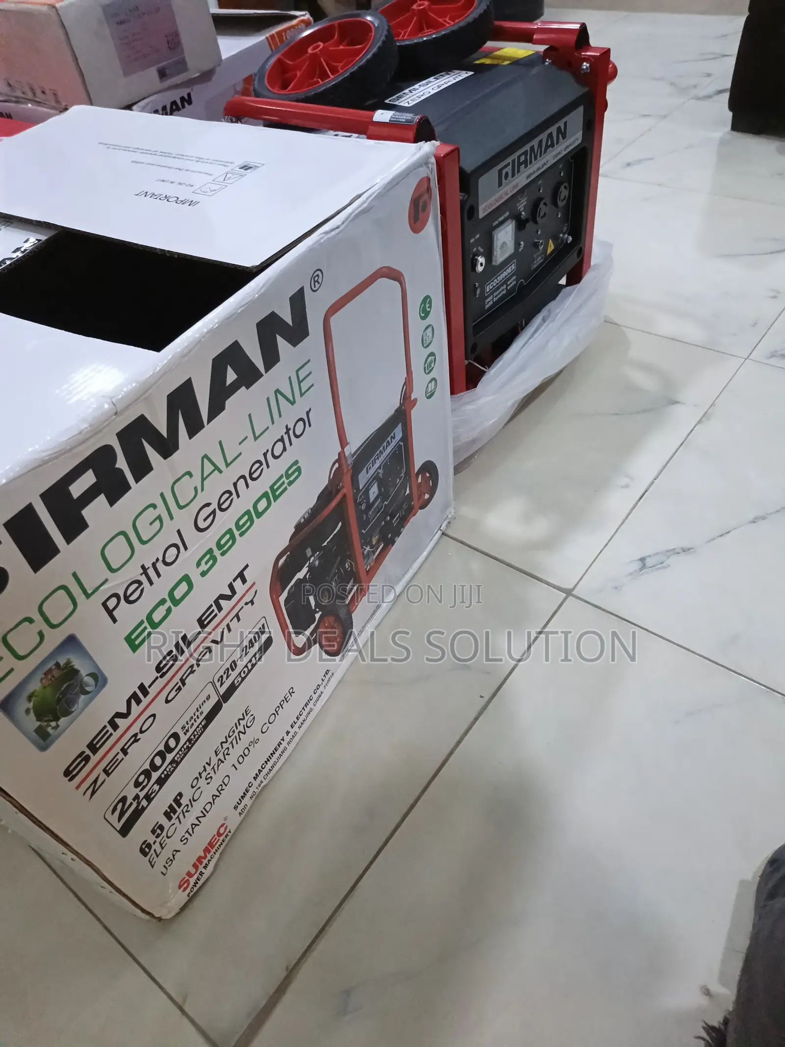 Firman Petrol Generator With Key Starter