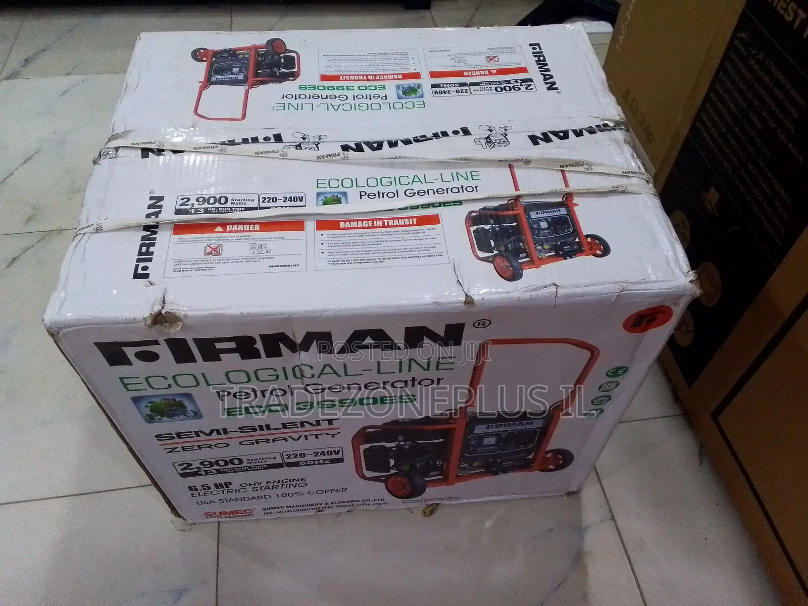 ECO 3990ES Fireman Generator — Backup Power Made Practical