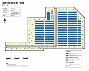 Solar Farm Drawing, Commercial Drawings, Residential