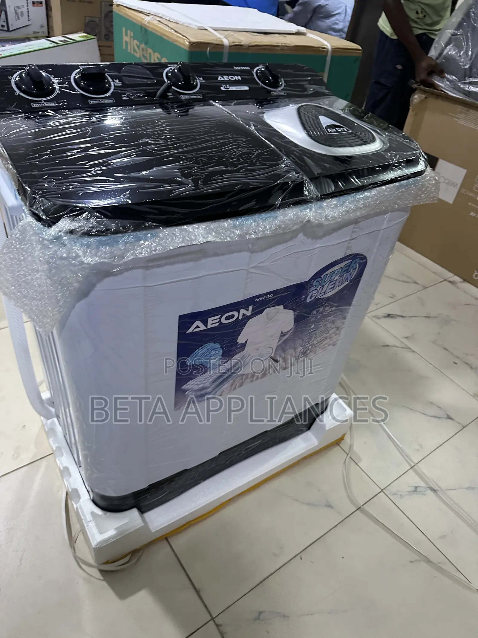 Aeon 11kg Twin Tub Washer – Convenient Laundry Solution