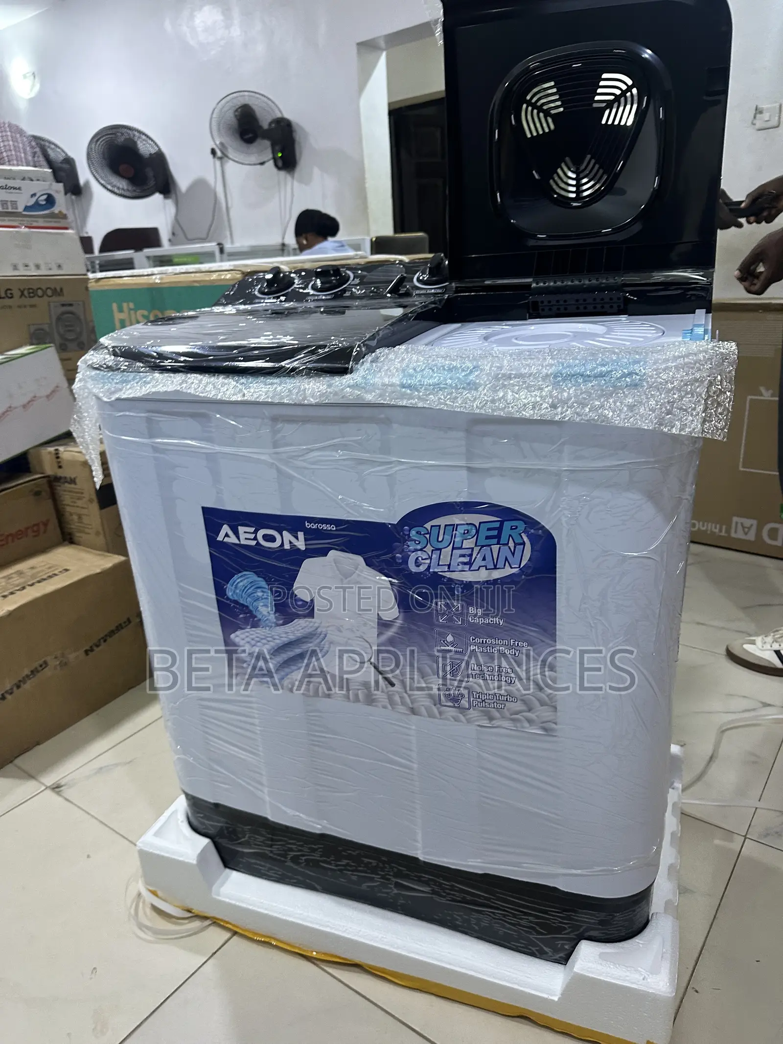 Aeon 11kg Twin Tub Washer – Convenient Laundry Solution
