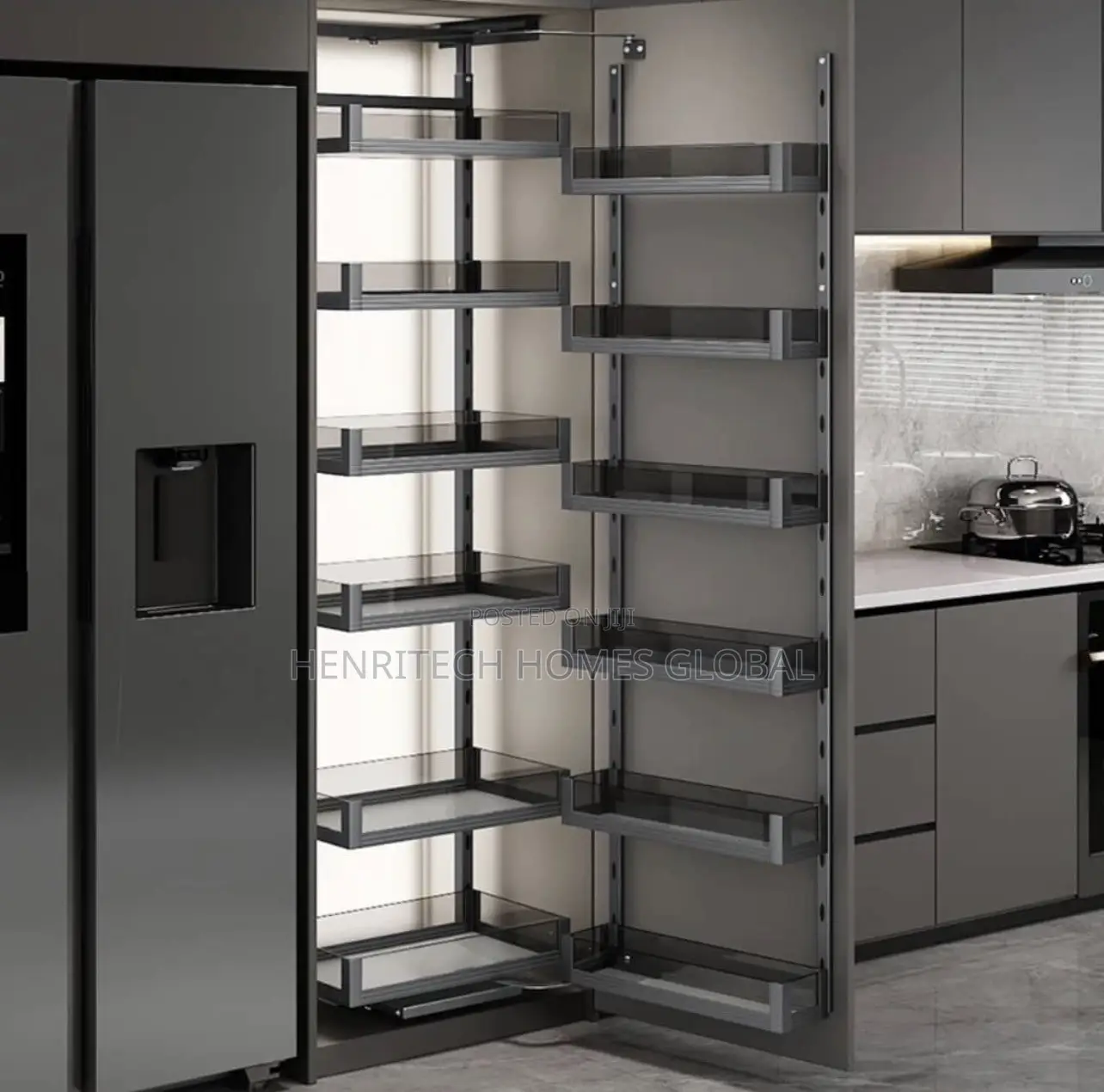 Pull Out Magic Corner Storage Pantry 6 Layers