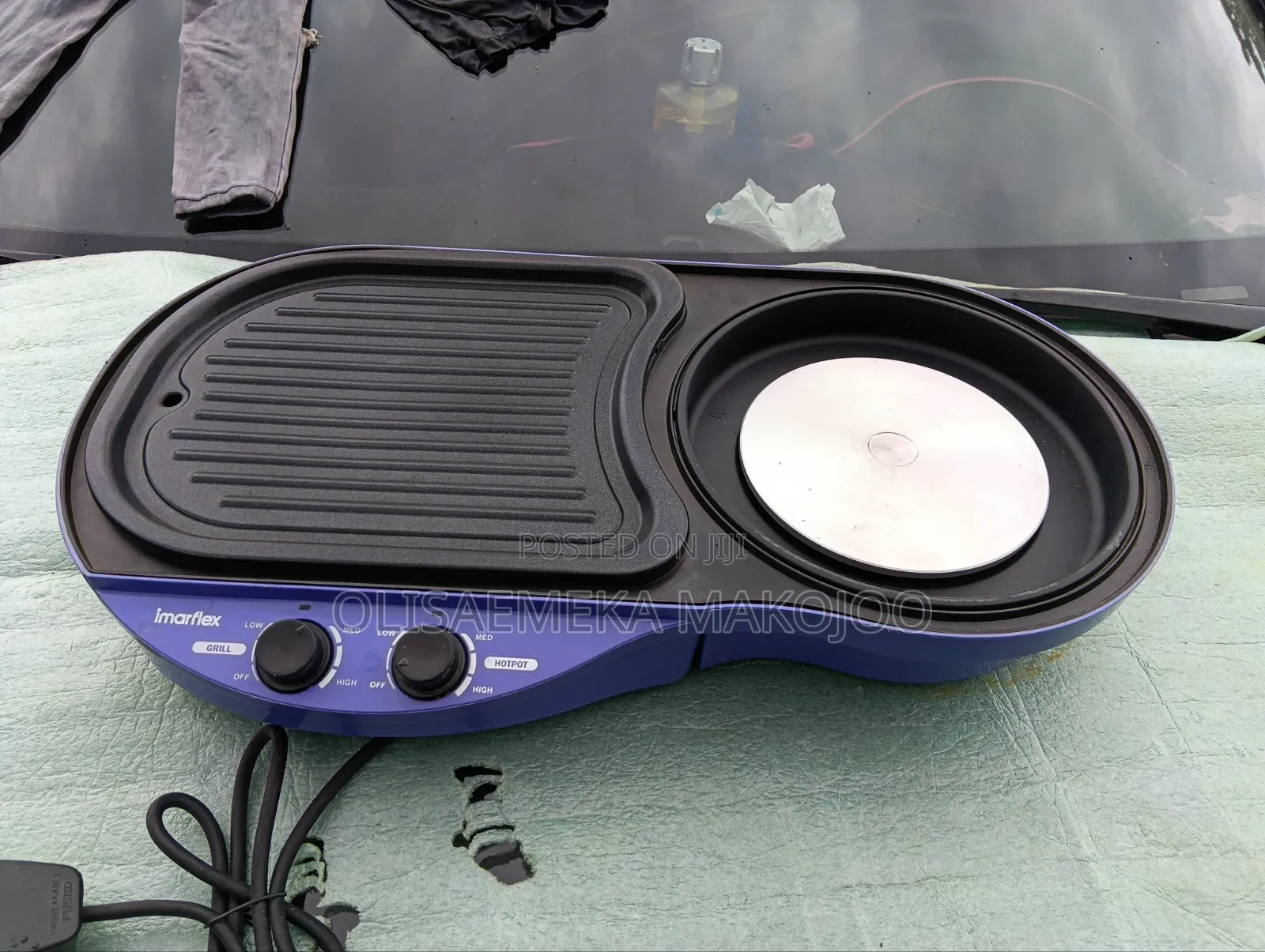 2 in 1 Electric Grill and Hotplate
