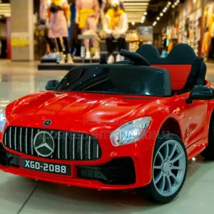 Red Mercedes-Benz Electric Children Car for Kids Age 1-5 With Remote