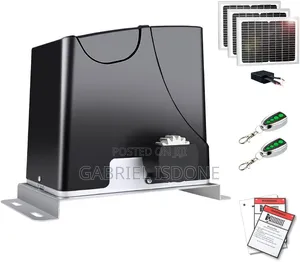 Solar Sliding Gate Opener Rack Drive
For Slide Gates Up to 40ft,