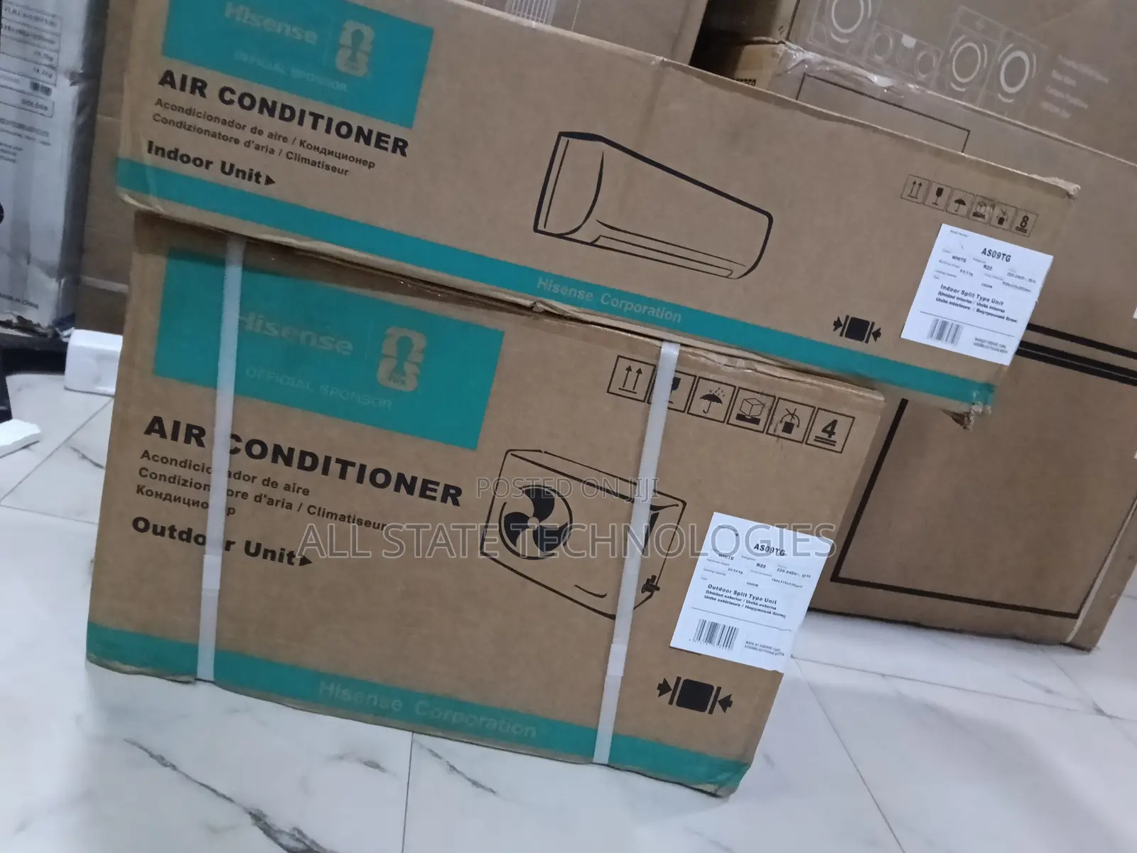 1HP Wall-Mounted Split AC – HISENSE