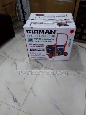 ECO 3990ES Fireman Generator — Power for Your Essential Needs