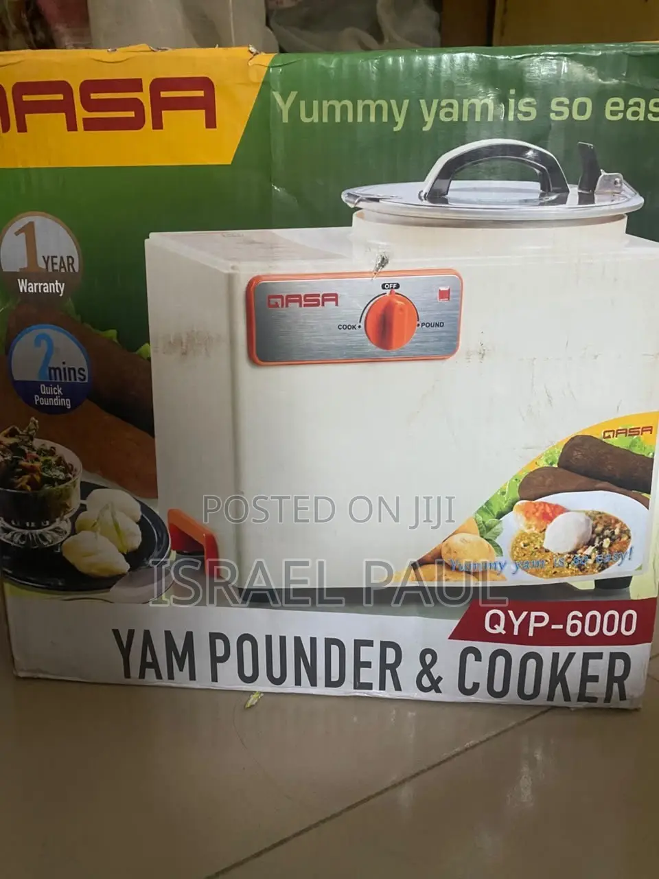 Yam Pounder Cooker