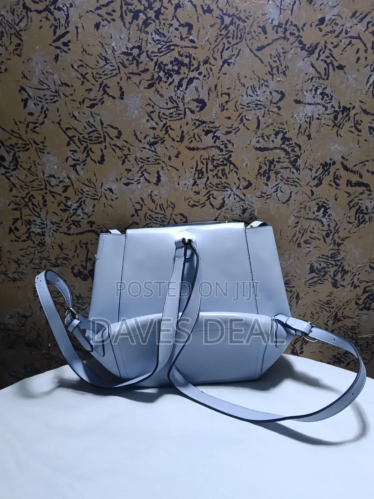 Powder Blue Satchel Bag