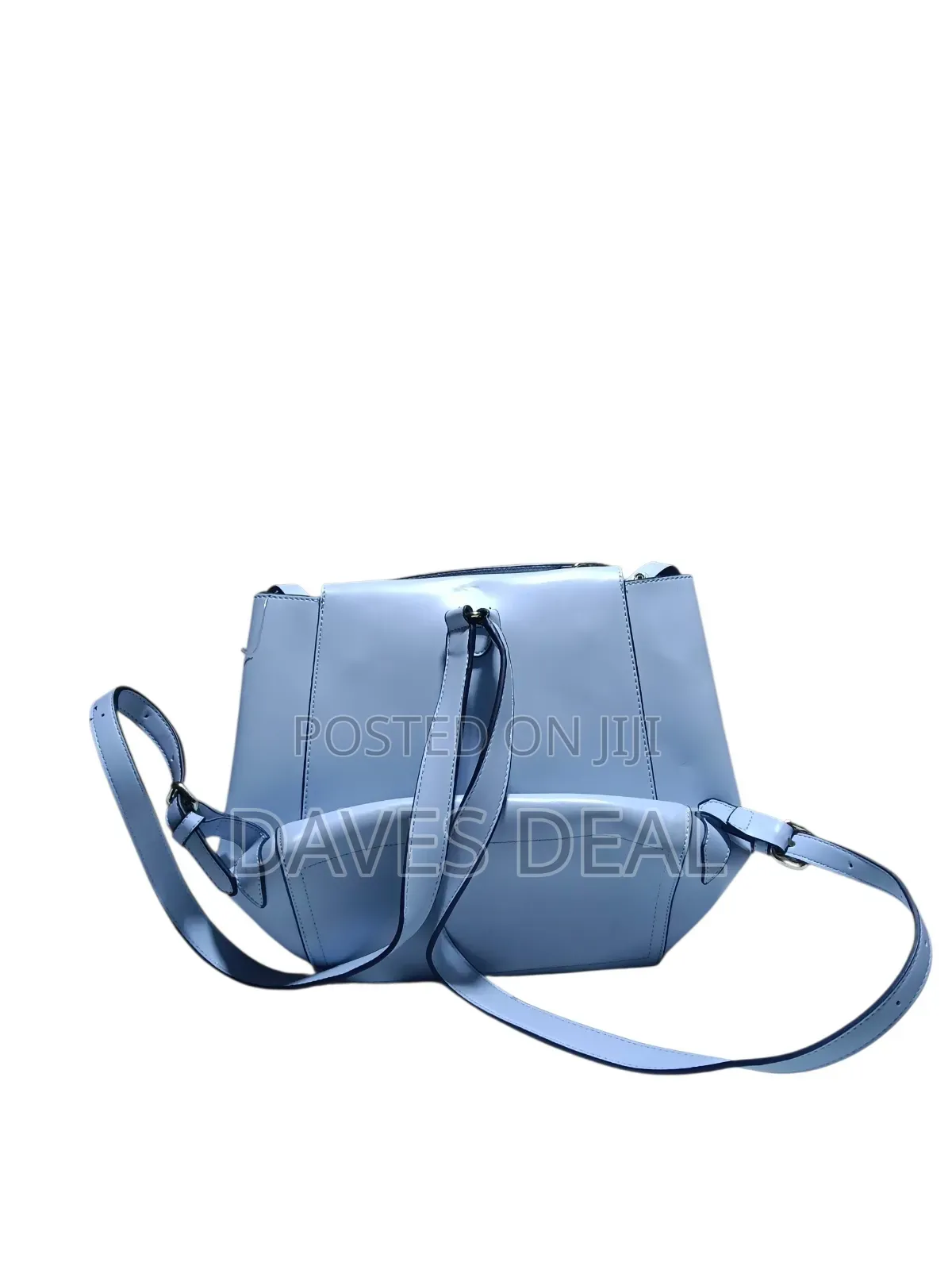 Powder Blue Satchel Bag