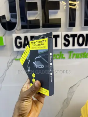 4 in 1 Type-C to Hdmi + Vga + USB 3.0