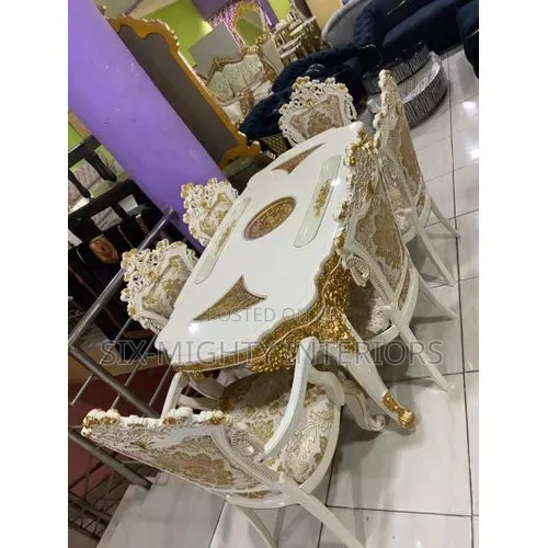 Italian Royale Luxurious Six-Seater Dining Table