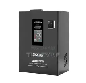 PRAG 15KVA Servo Wall Voltage Stabilizer | 100–260V | SVD100-
