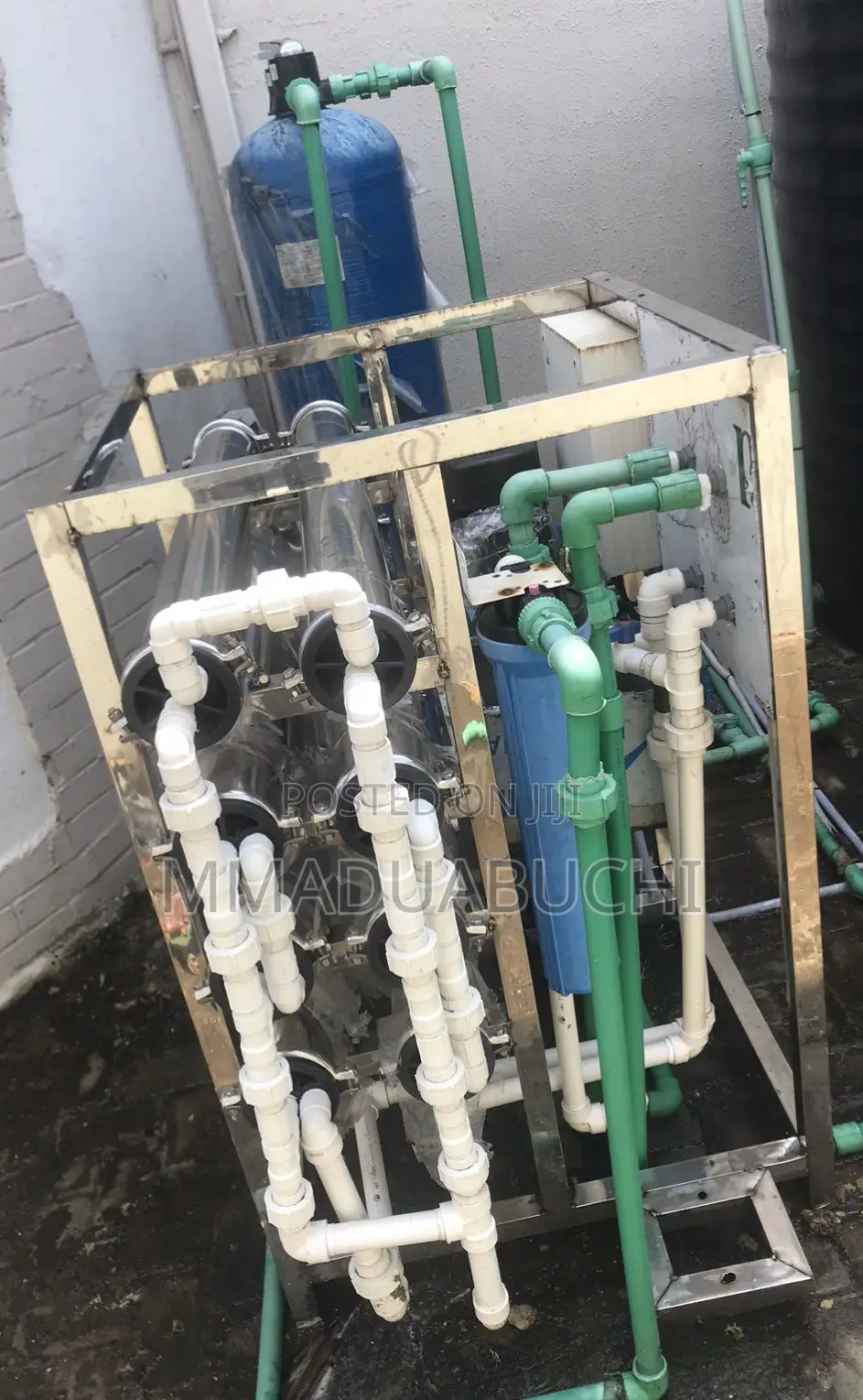 Reverse Osmosis Machine for Water Treatment Plant