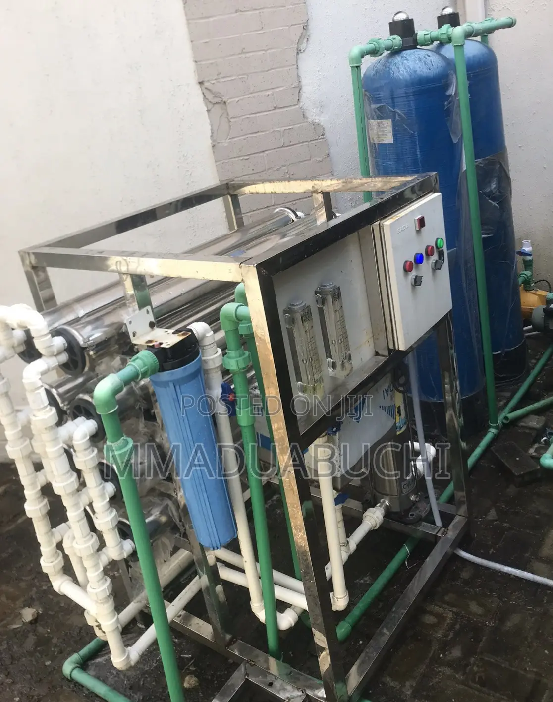Reverse Osmosis Machine for Water Treatment Plant