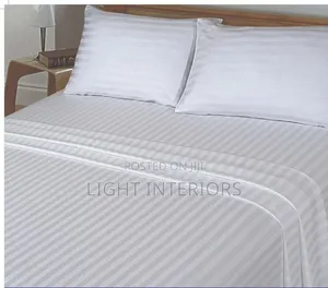 Plain White High Quality Cotton Duvet Sets