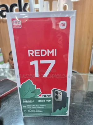 New Xiaomi Redmi 17 128 GB Black