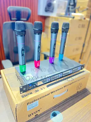Divon 4-in-1 Wireless Microphone System