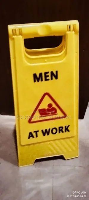 Men at Work Safety Sign