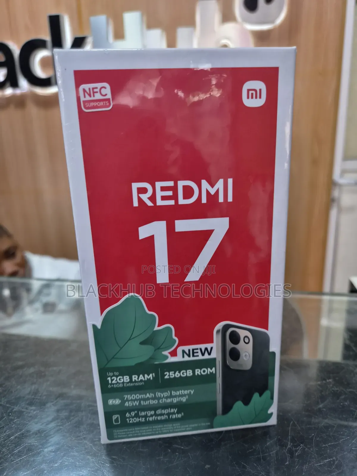 New Xiaomi Redmi 17 256 GB Black