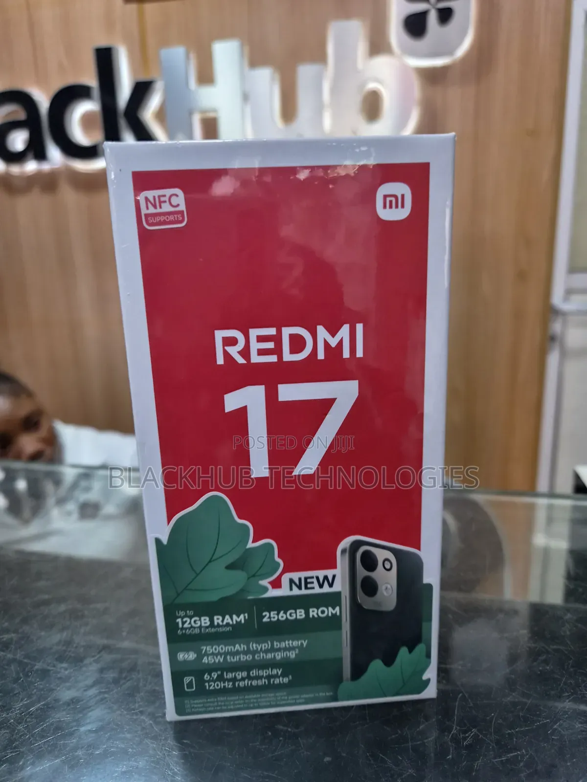 New Xiaomi Redmi 17 256 GB Black