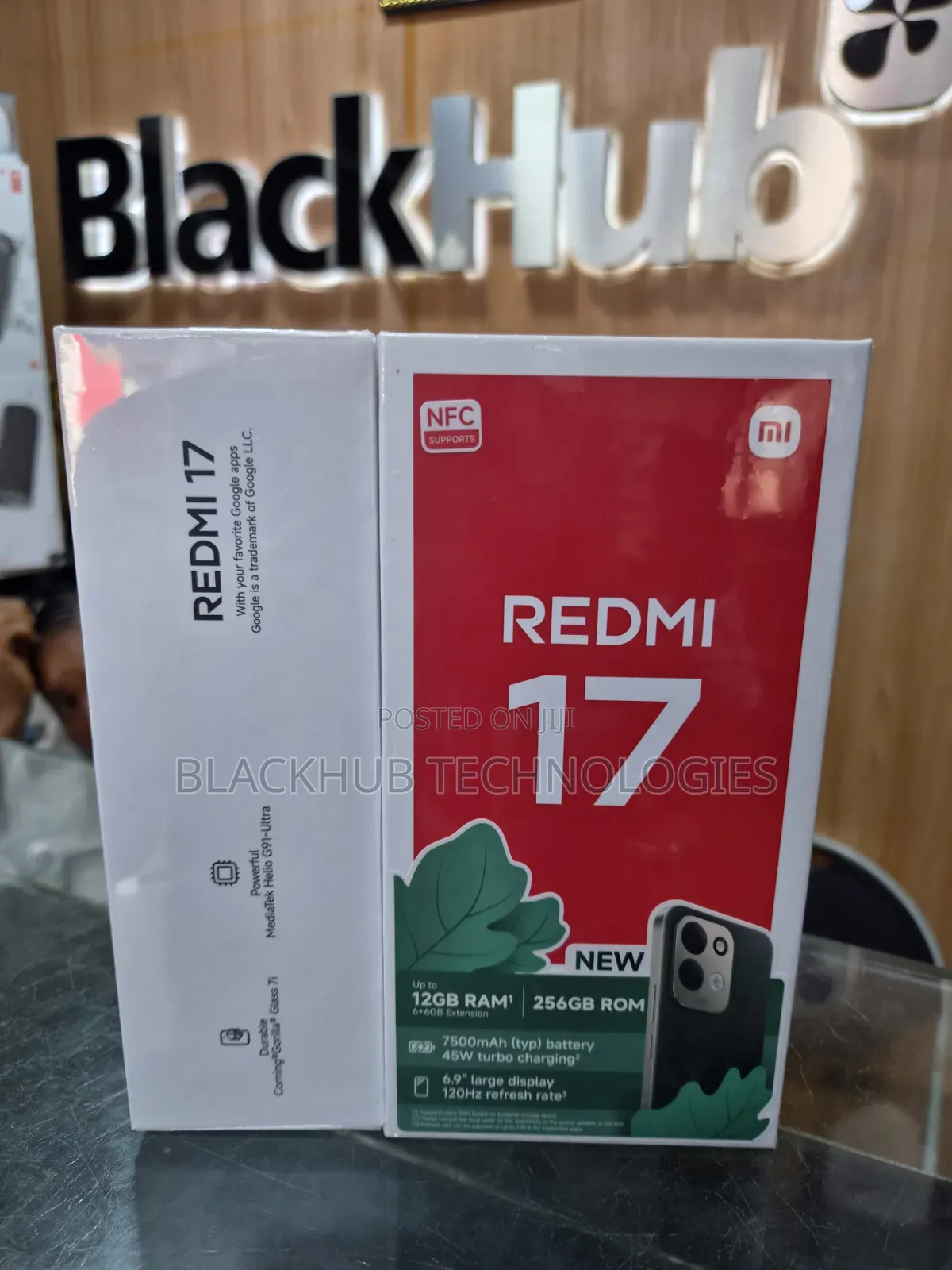 New Xiaomi Redmi 17 256 GB Black