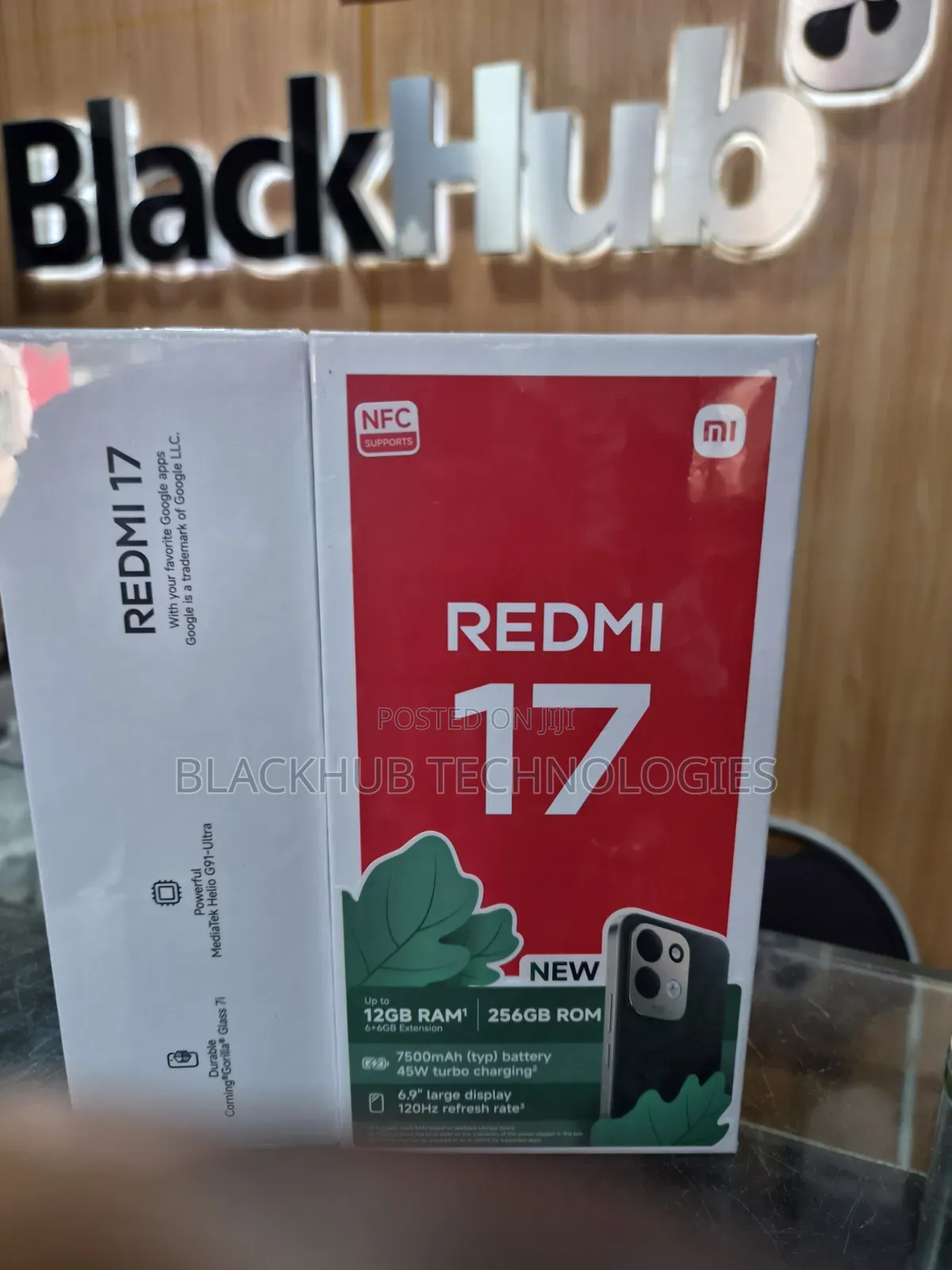 New Xiaomi Redmi 17 256 GB Black