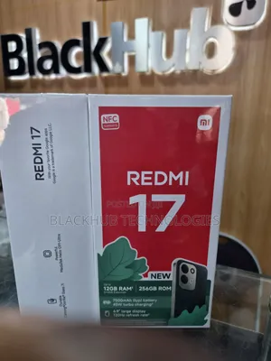 New Xiaomi Redmi 17 256 GB Black