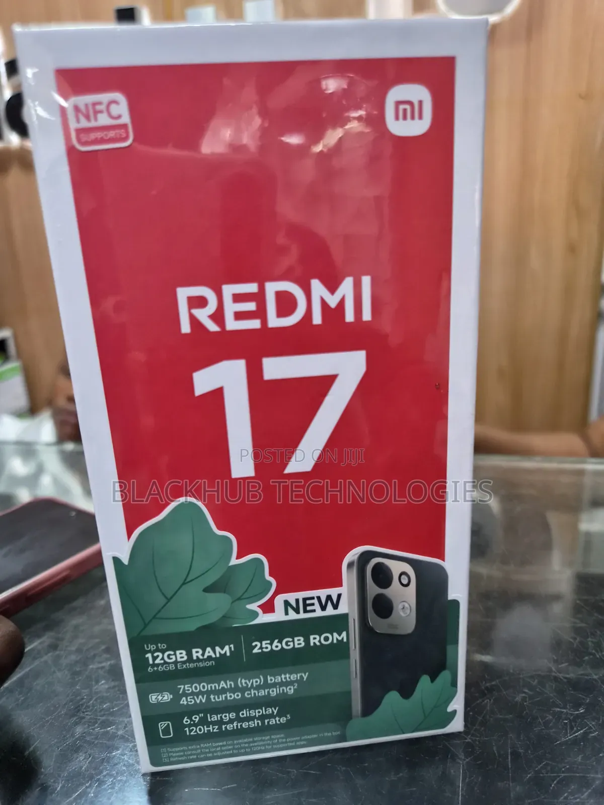 New Xiaomi Redmi 17 256 GB Black