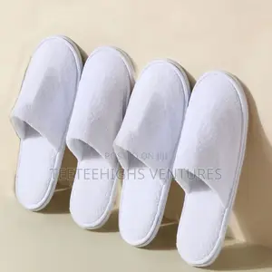Disposable Bathroom Towelling Slippers