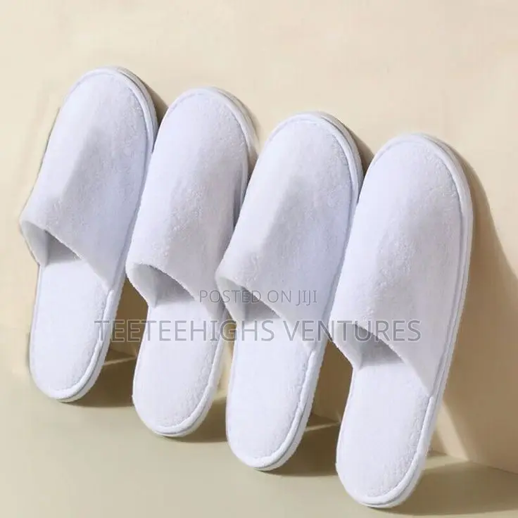 Disposable Bathroom Towelling Slippers