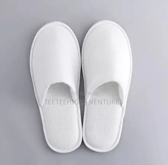 Disposable Bathroom Towelling Slippers