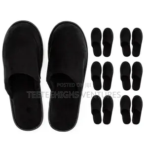 Disposable Bathroom Towelling Slippers