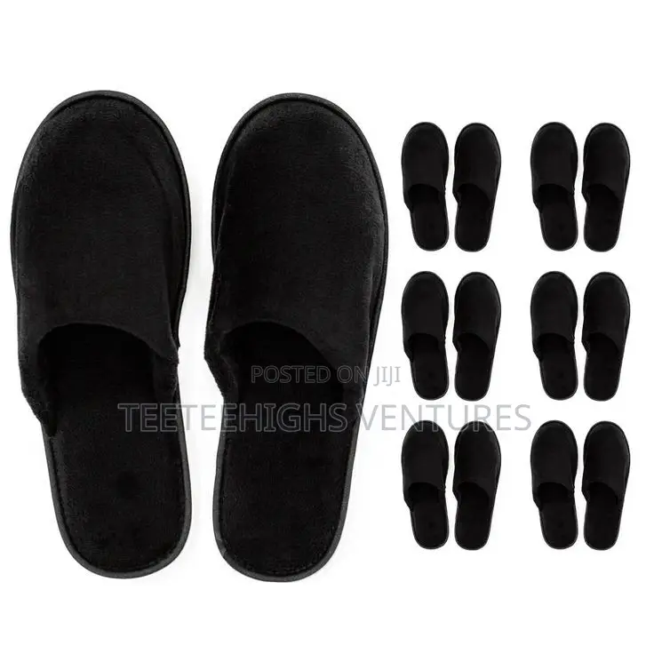 Disposable Bathroom Towelling Slippers