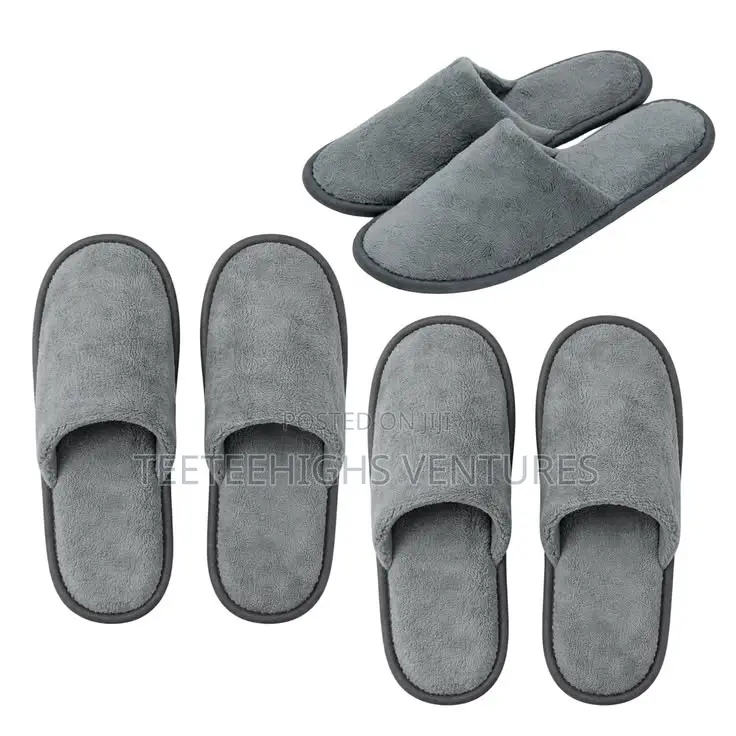 Disposable Bathroom Towelling Slippers