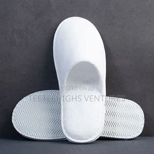 Disposable Bathroom Towelling Slippers