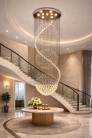 Led Luxury Chandelier Light