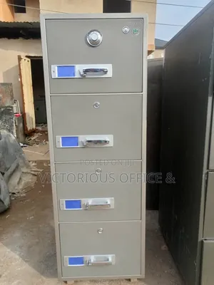 Gubabi 4-Drawer Analog Fireproof Filing Safe