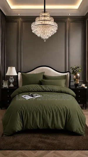  Pure Cotton Plain Duvet Set