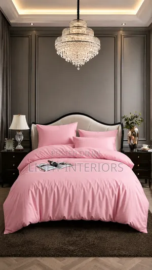  Pure Cotton Plain Duvet Set